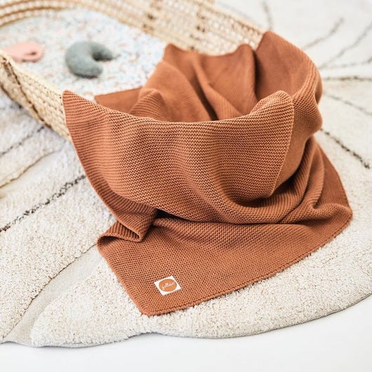 Couverture Tricot caramel – Image 2