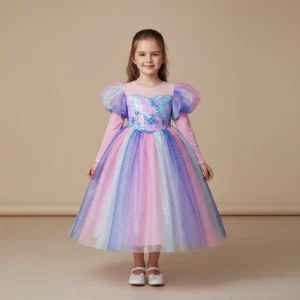 Déguisement robe sirène - Avec accessoires