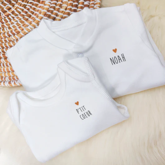 Pyjama naissance coton bio – Image 9