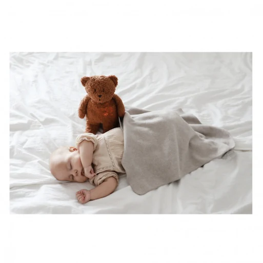 Peluche veilleuse Moonie caramel – Image 3