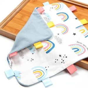 Serviette doudou pour bébé
