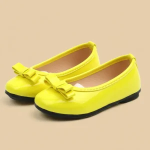 Ballerine enfant classique jaune