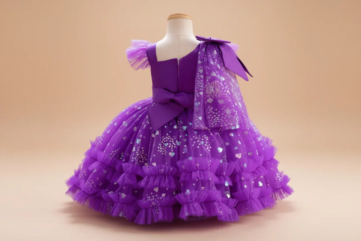Robe anniversaire enfant Love – Image 7