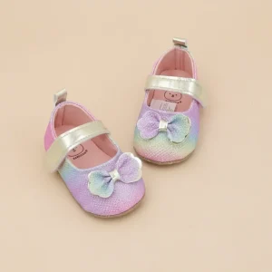 Chaussure bébé arc-en-ciel