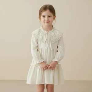 Robe bohème crème