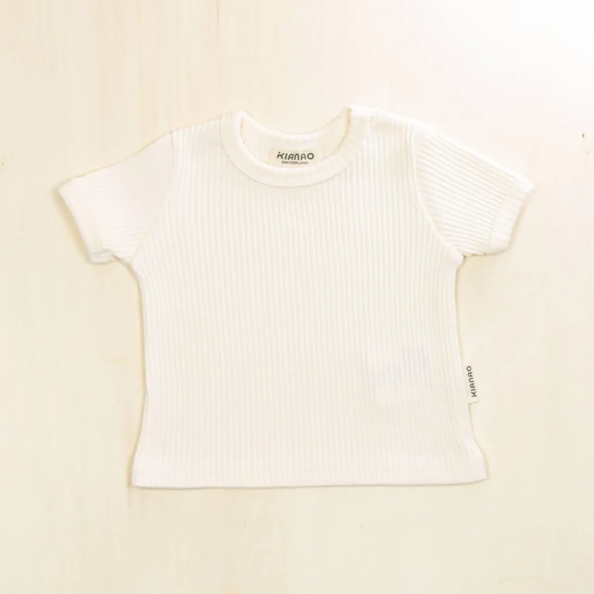 Organic Cotton Baby T-Shirt Ribbed Soft Short Sleeve – Image 7
