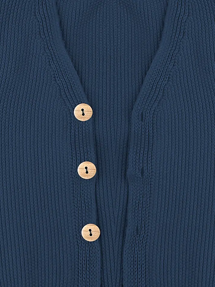 Cardigan bébé – Bleu marine – Image 3