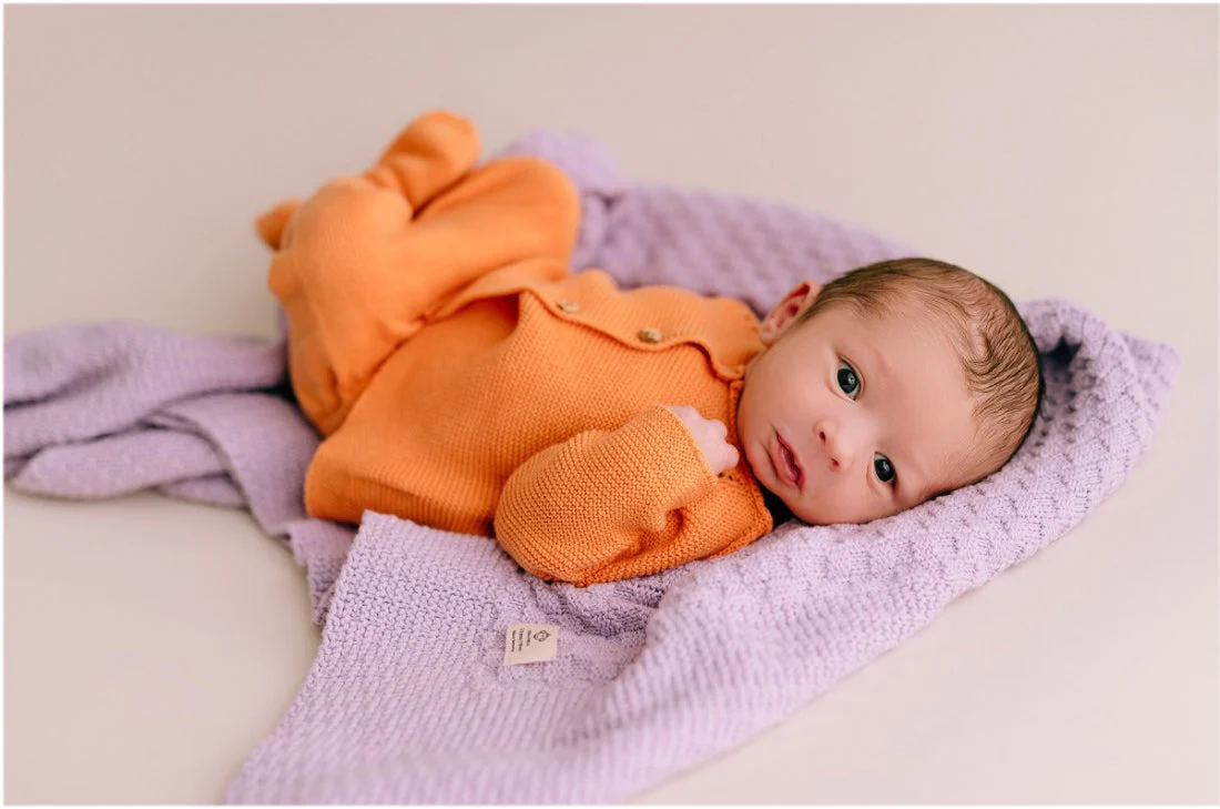 Couverture Bébé Parme – Image 3