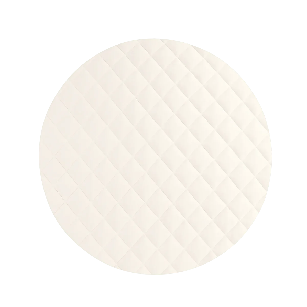 Round Baby Play Mat Waterproof & Non-Toxic Vegan Leather
