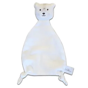 Doudou en Coton Bio Ours Polaire Blanc