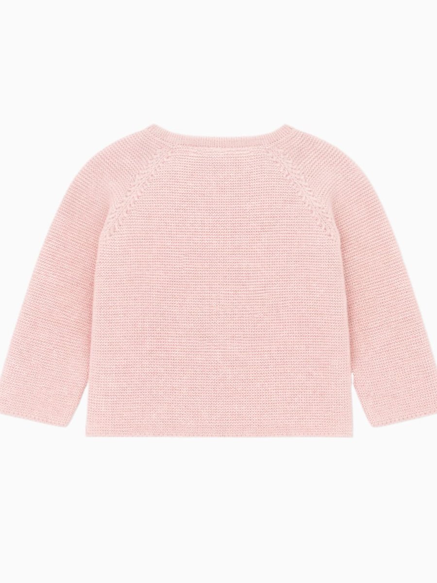 Cardigan bébé – Rose – Image 4